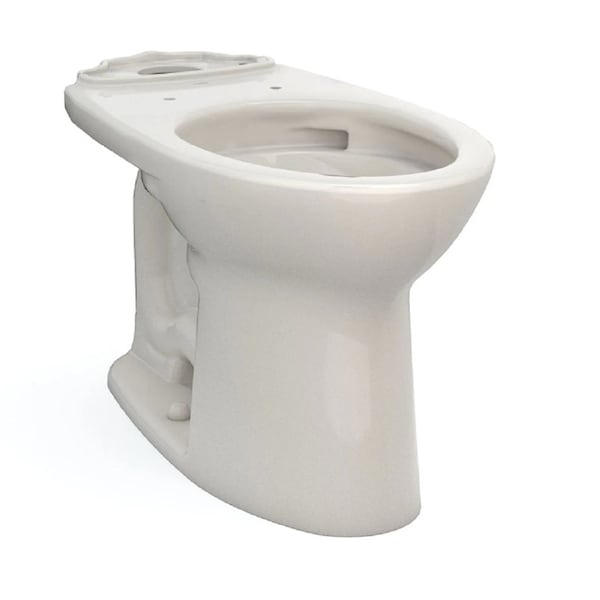 Drake Elongated Universal Height Toilet Bowl Only with Cefiontect, Less Seat, Sedona Beige